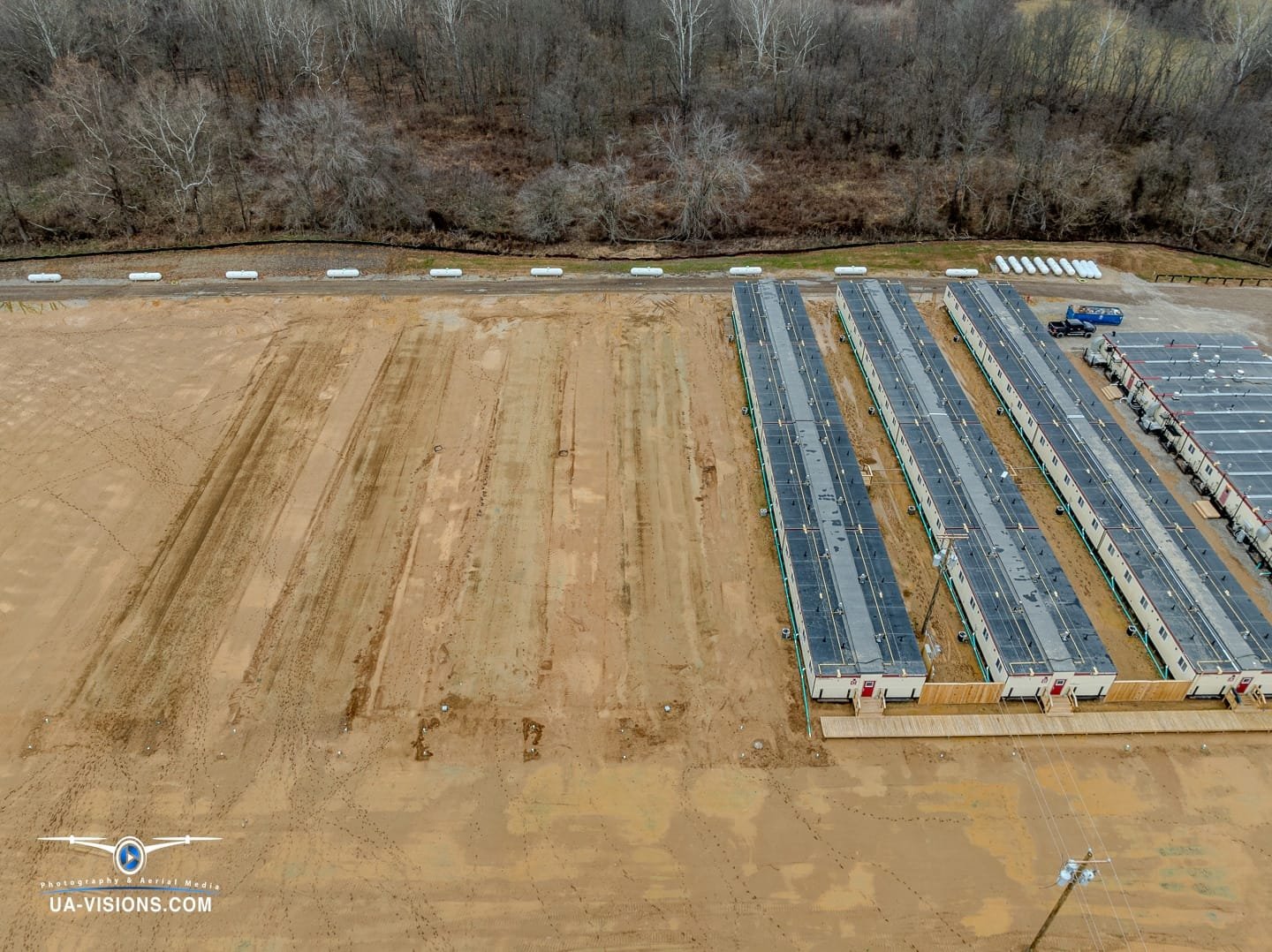 As the framework rises, UA-Visions captures Ashton's SDRS site weaving its future one beam at a time.