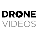 Drone Videos Black Logo
