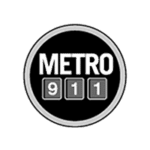 Metro 911 Black Logo