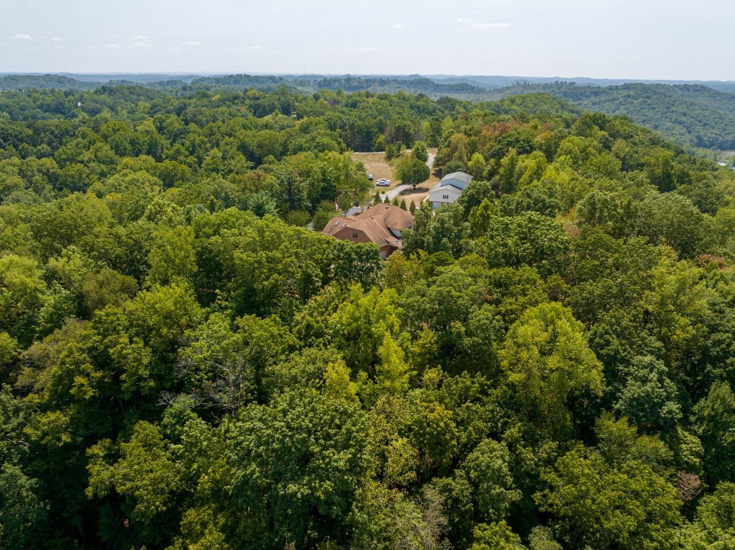 200ft Aerial view of a residential real estate listing on Moriah Drive