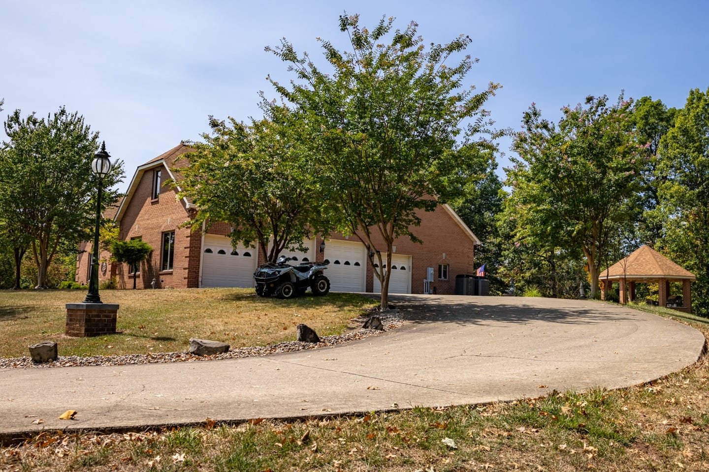 Exterior ground level photos of a residential real estate listing on Moriah Drive