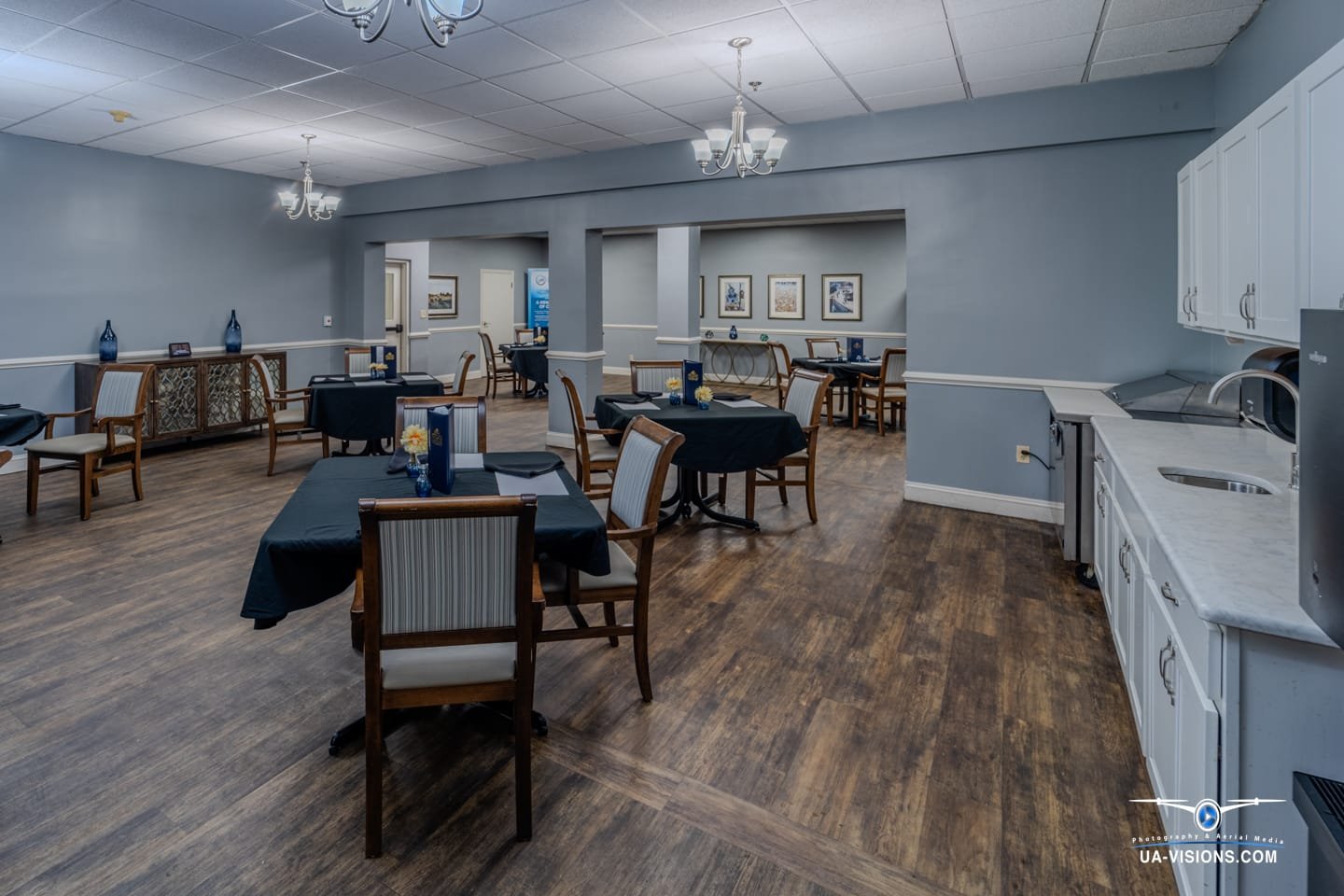 View of Kanawha Place Senior Living taken by UA-Visions