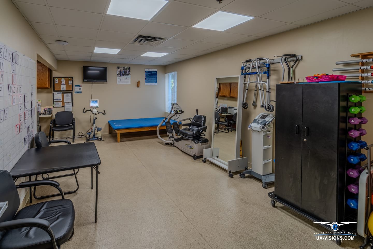 View of Kanawha Place Senior Living taken by UA-Visions