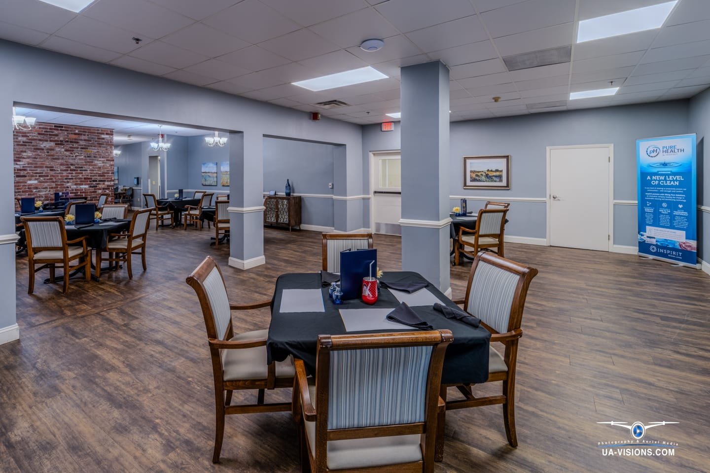 View of Kanawha Place Senior Living taken by UA-Visions