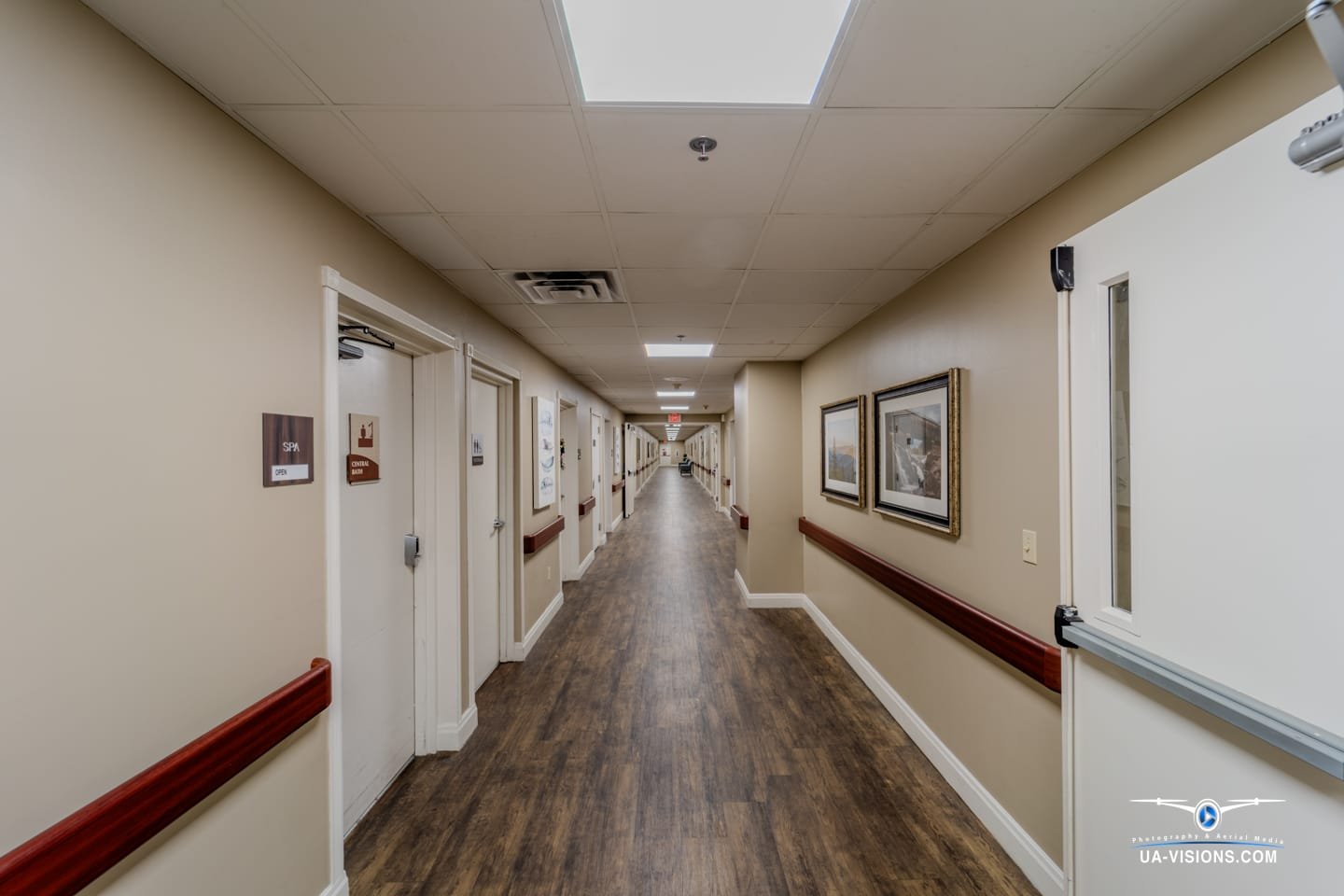 View of Kanawha Place Senior Living taken by UA-Visions