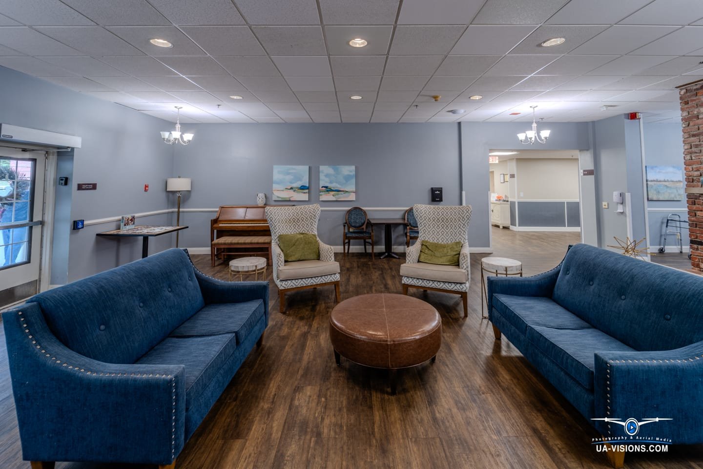 View of Kanawha Place Senior Living taken by UA-Visions