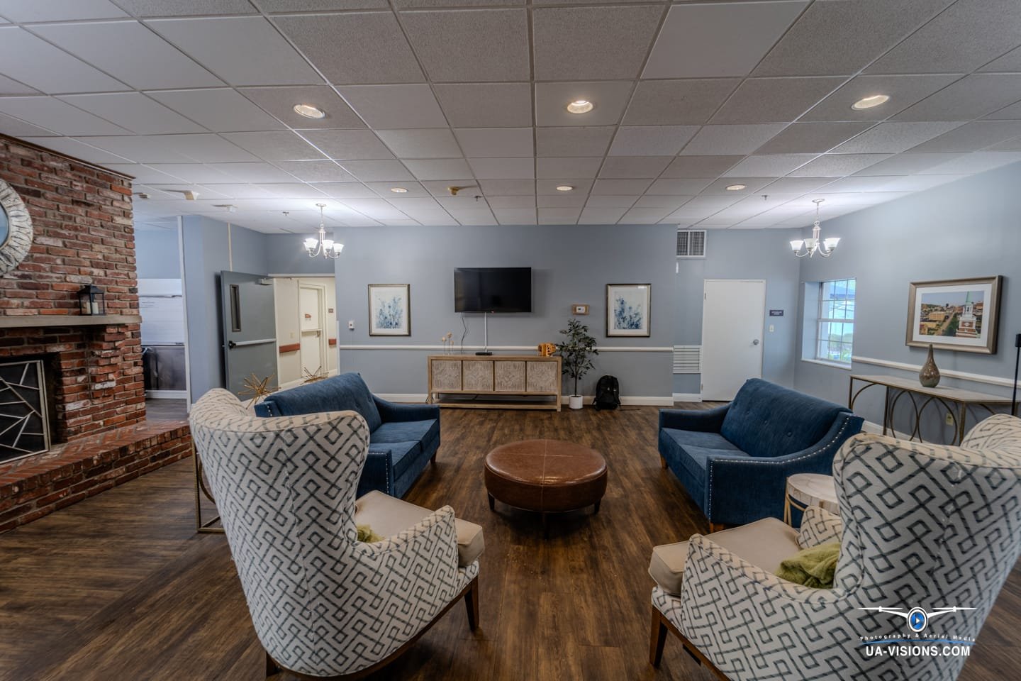 View of Kanawha Place Senior Living taken by UA-Visions