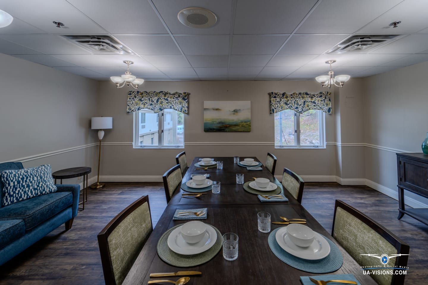 View of Kanawha Place Senior Living taken by UA-Visions