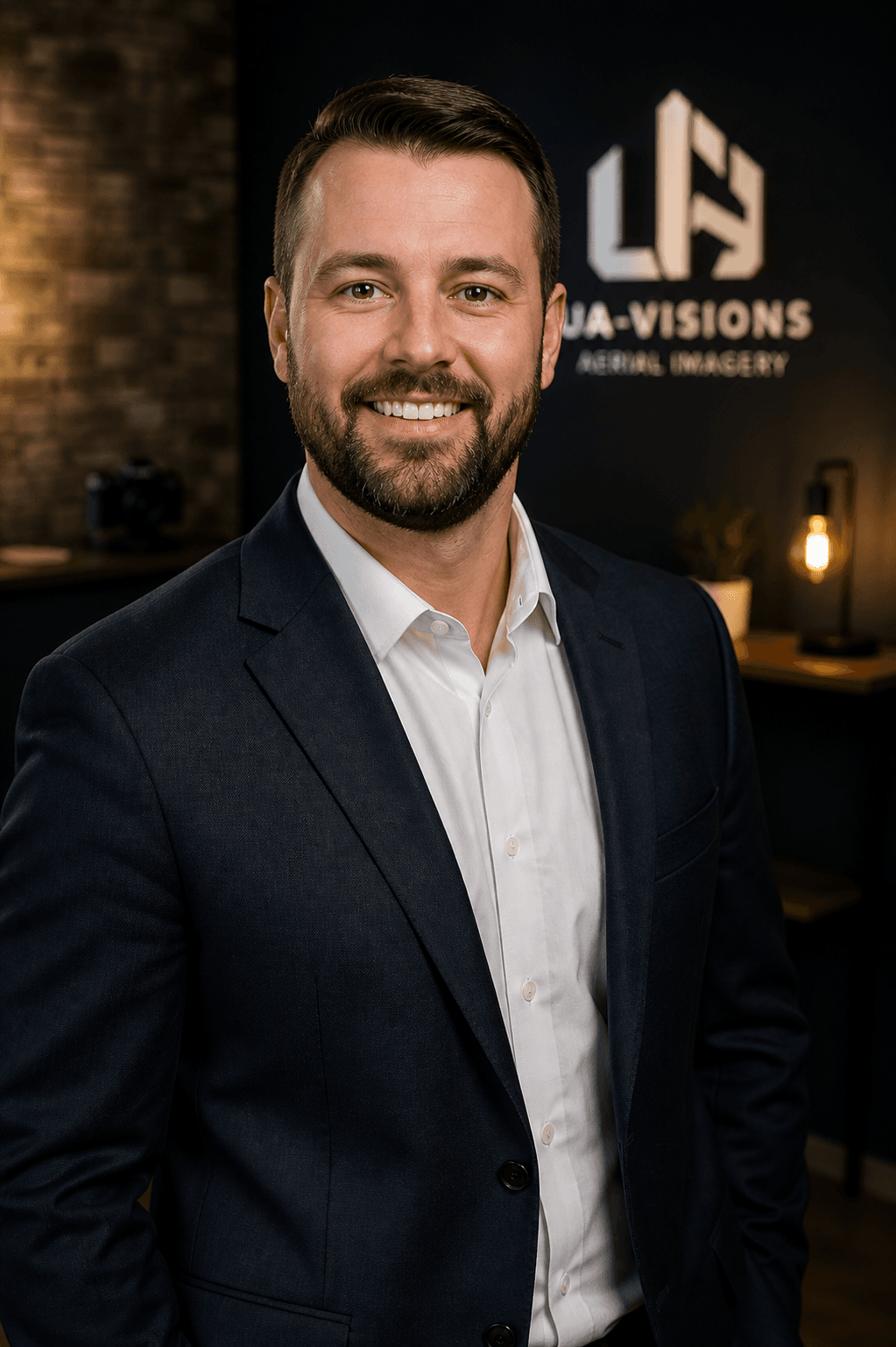 Finished Mens headshot portrait photography Charleston WV professional headshot by UA-Visions