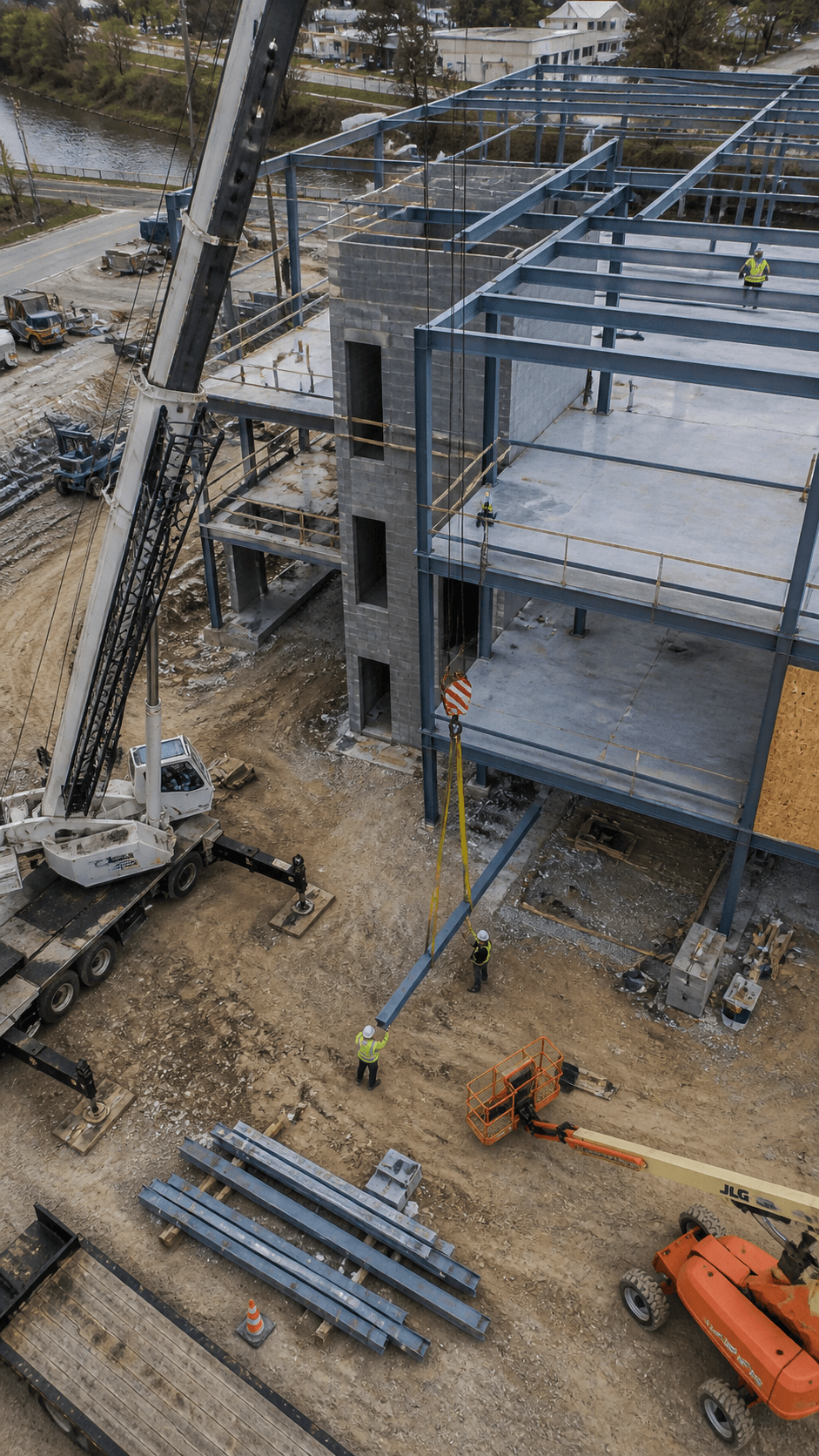 construction monitoring drone services West Virginia